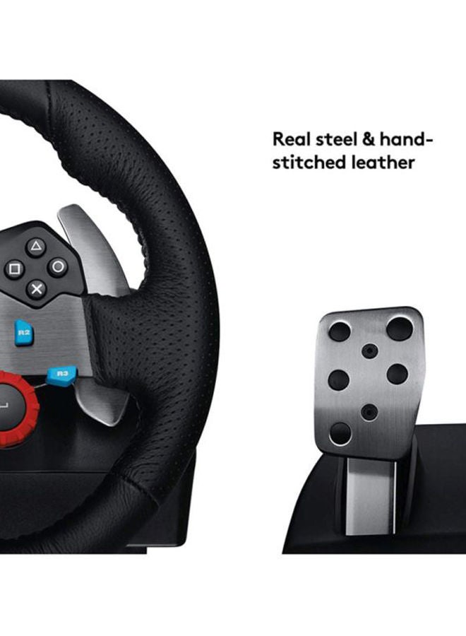 Logitech G29 Driving Force Racing Wheel and Floor Pedalsfor PS5, PS4,PS3 PC  - Black - GM Global